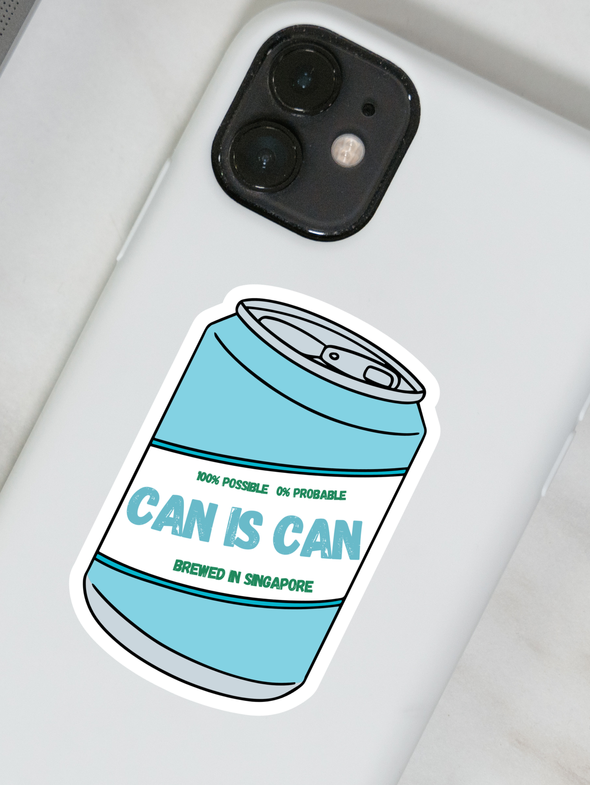 Can Sticker Can Is Can Sticker – Freshly Pressed
