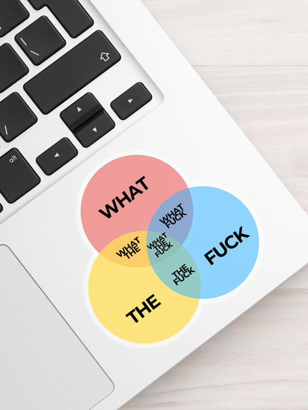Wuff Sticker Stickers – Freshly Pressed